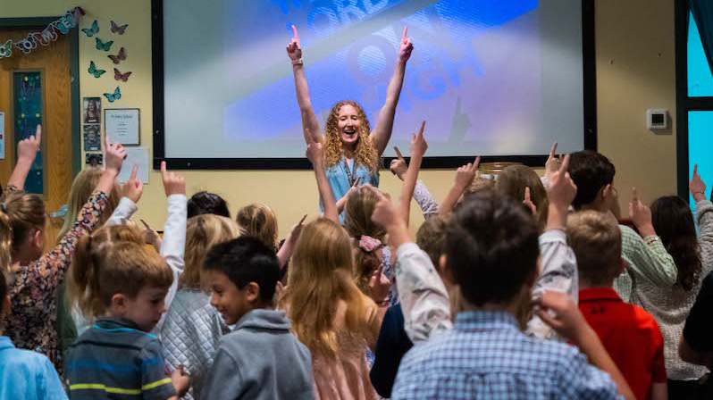 Picture of kids in children's ministry