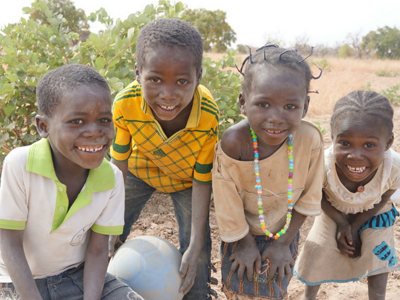 children from Burkina